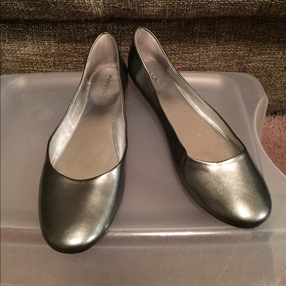 Gun metal, narrow flats