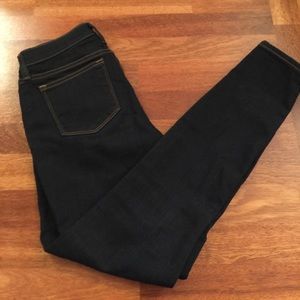 Jcrew dark blue tooth pick jeans