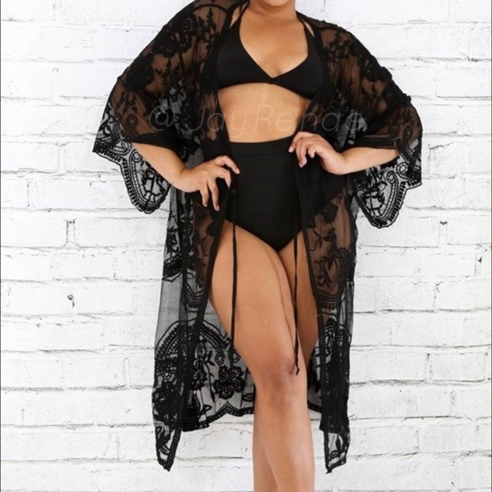 Plus Size 3 Piece Swim Set