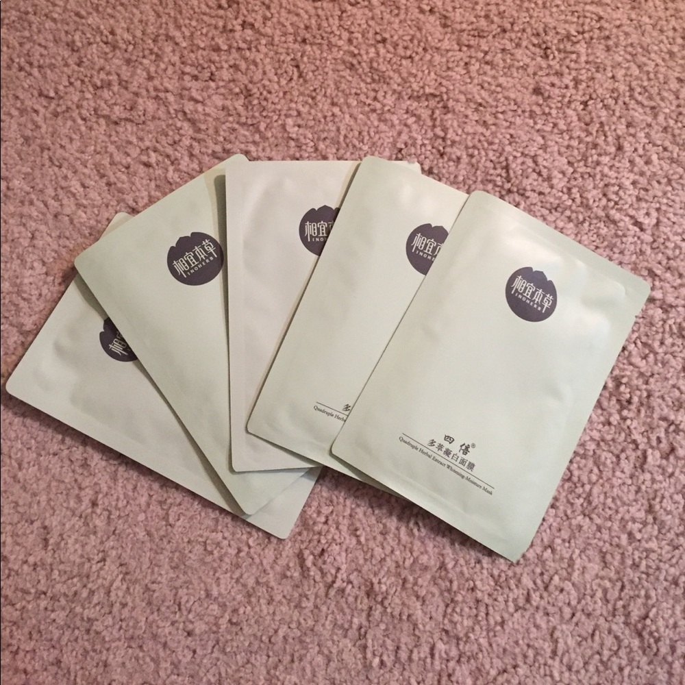 🙅‍♂️SOLD🙅‍♂️ Herbal Sheet Mask Packs