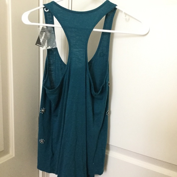 NWT Express Beaded Racerback Tank Top XS - Picture 3 of 3