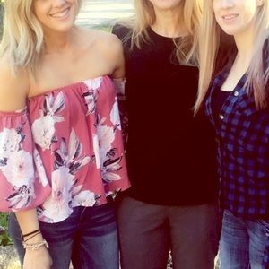 Charlotte Russe off the shoulder top