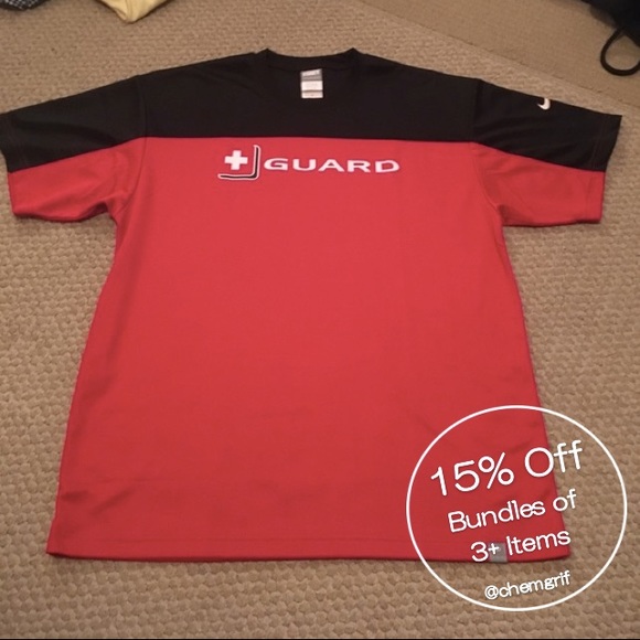 Men's Nike Lifeguard Shirt - Picture 1 of 5