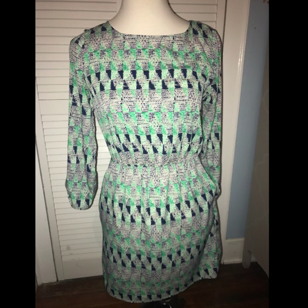 Multi-patterned silk dress!