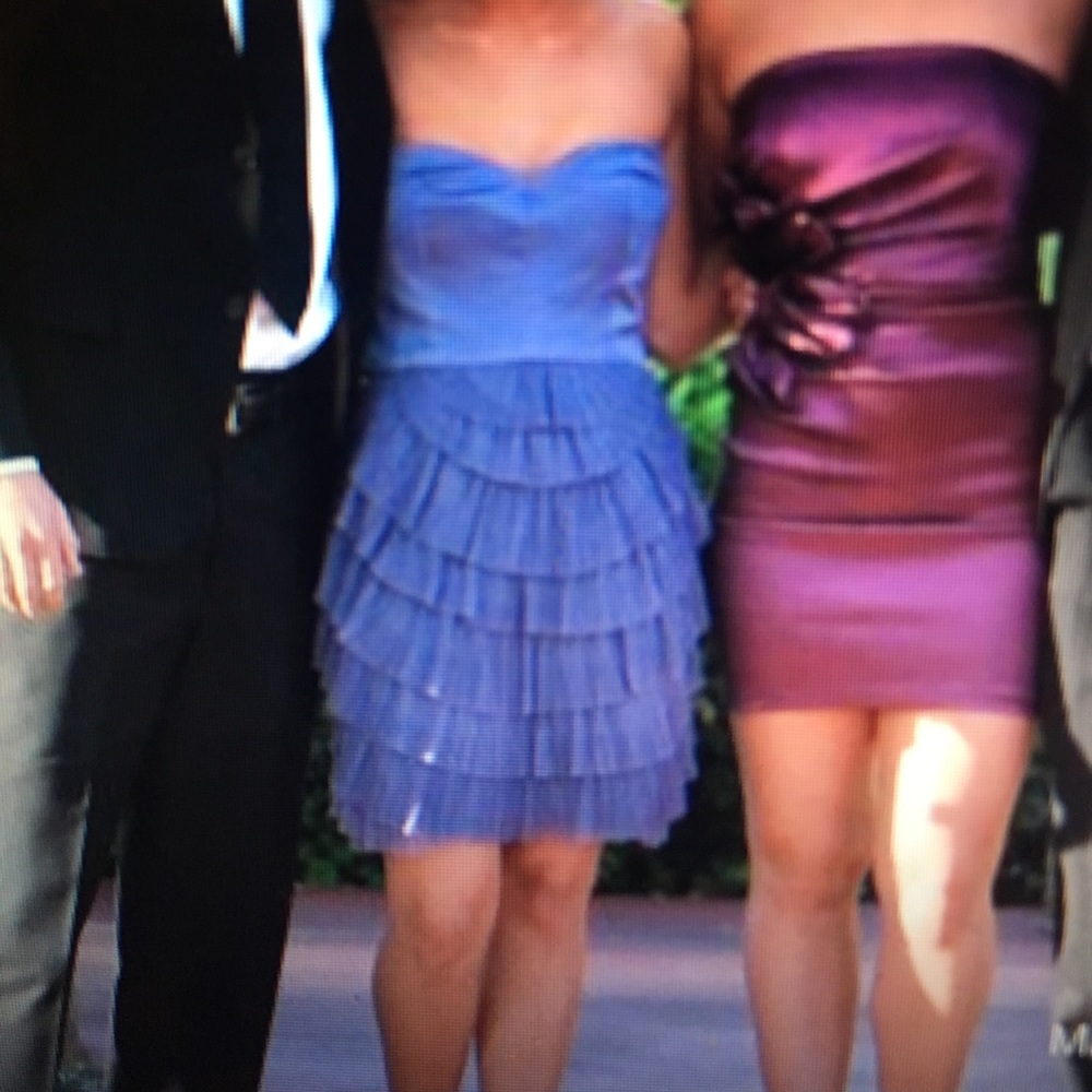 BCBG strapless dress