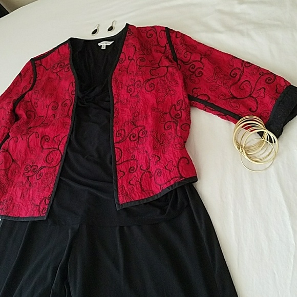 short silk jacket