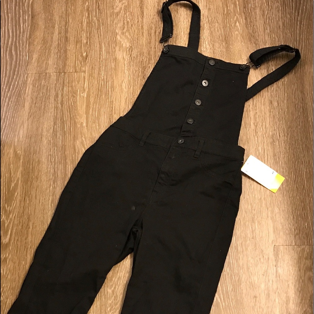 H&M overalls - skinny jeans
