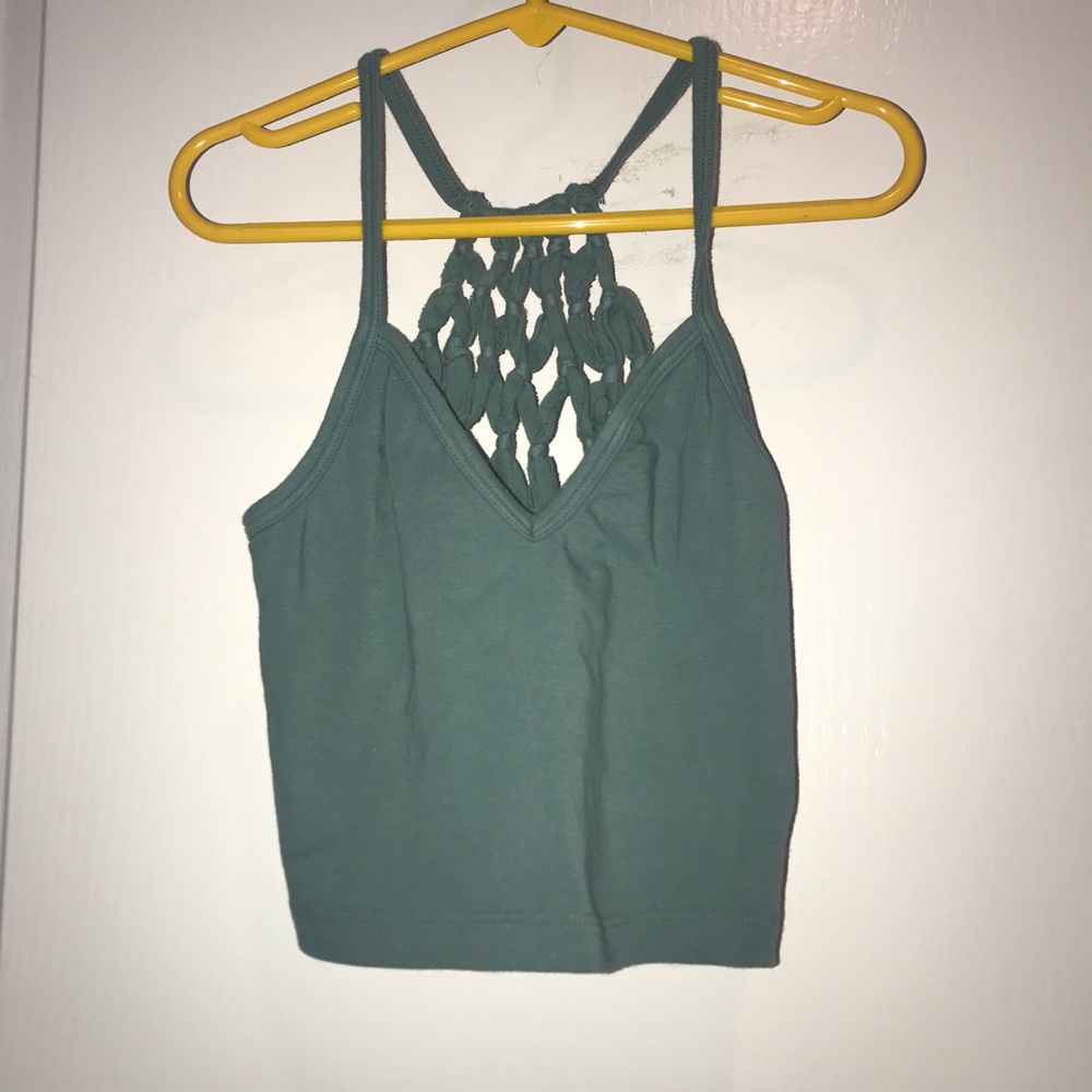 Truly Madly Deeply crocheted top