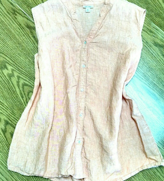 Cherokee Tops - Sleeveless button up
