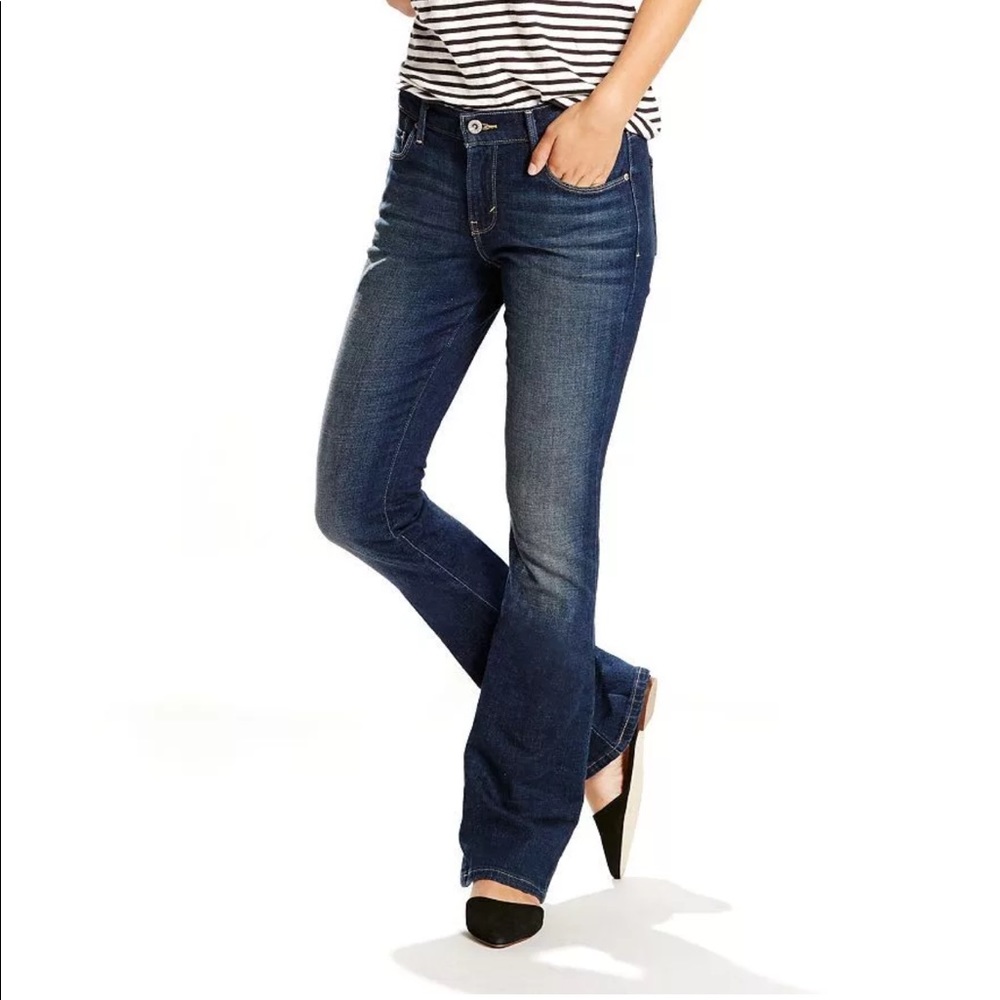 Levi's 515 Boot Cut Jeans Mid Rise Size 12 L or 31