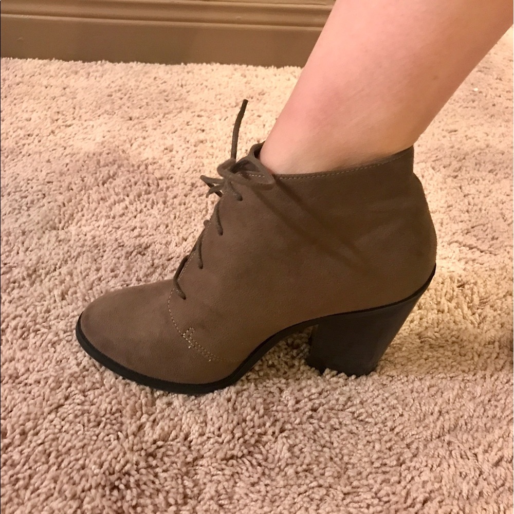 Call It Spring Lace Up Booties - Picture 3 of 4