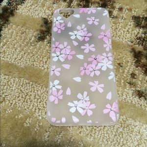 Floveme Luxury Silicone Floral i Phone Case
