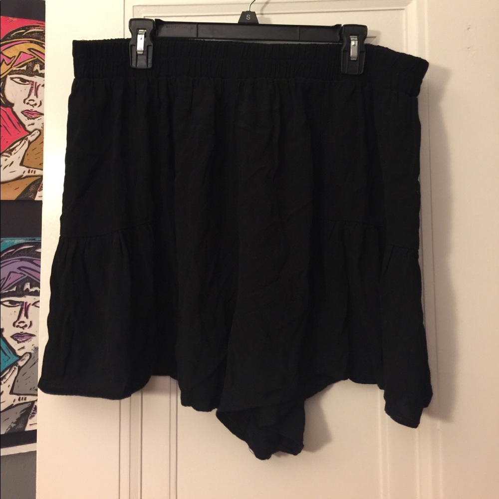 Black shorts
