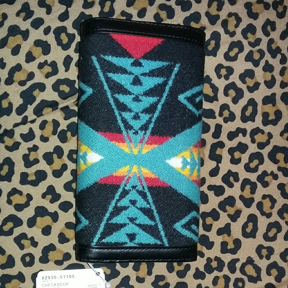 Pendleton Wool checkbook wallet