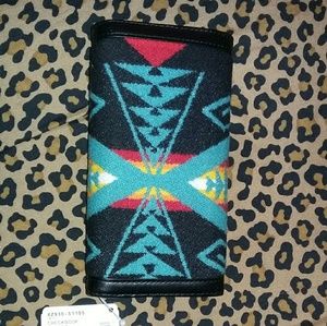 Pendleton Wool checkbook wallet