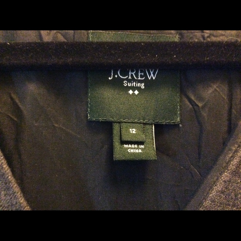 J Crew Suit V Neck Dress
