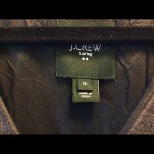 J Crew Suit V Neck Dress