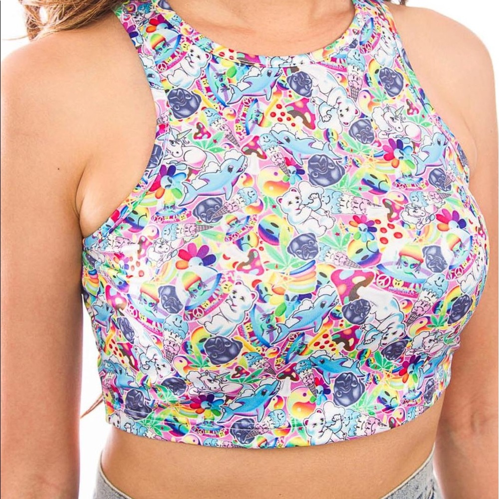 ISO Unif Lisa Dank Stash crop tank