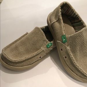Sanuk Boys Slip-on Shoes Size 1