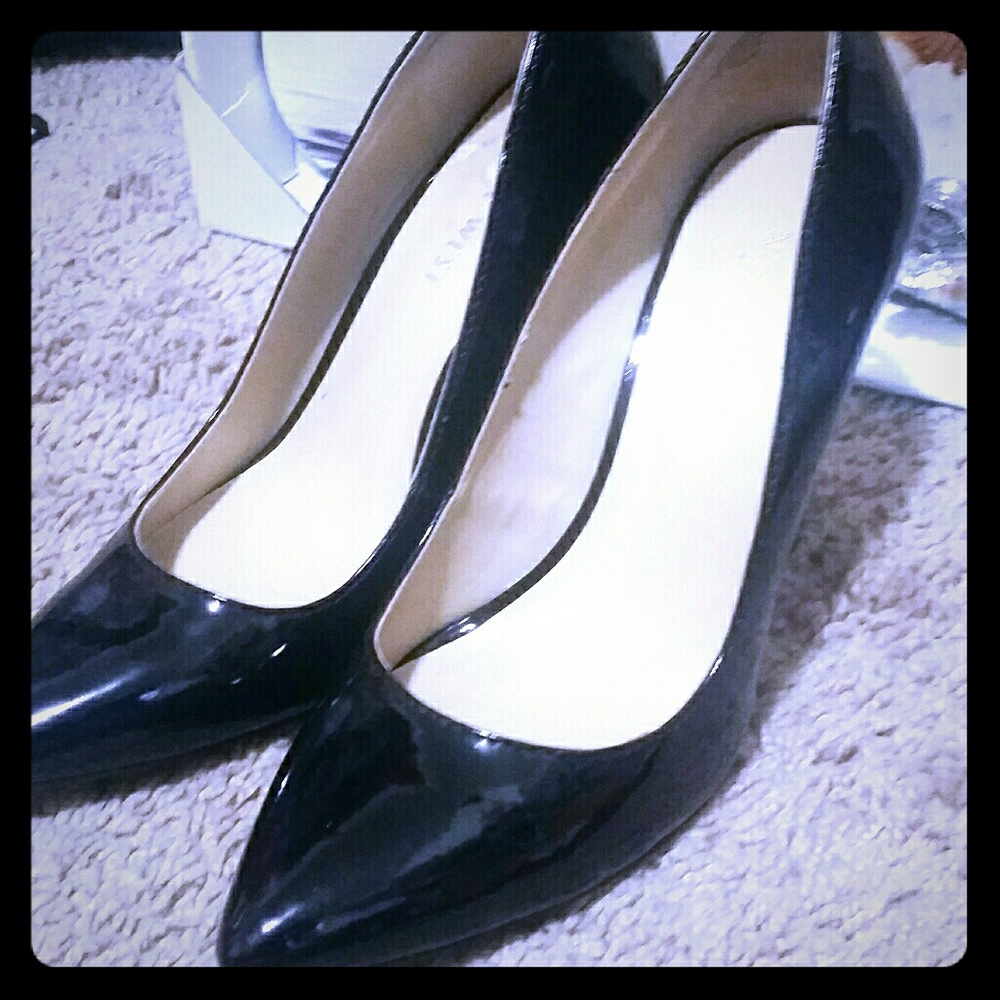 Black stilettos