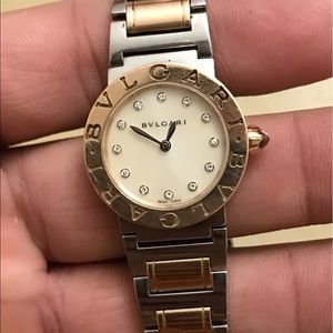 18k Genuine rose gold Bvlgari Watch