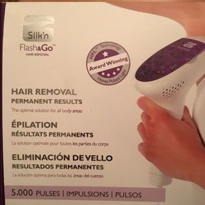 Silk'n Flash and Go laser hair removal