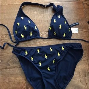 Polo bathing suit
