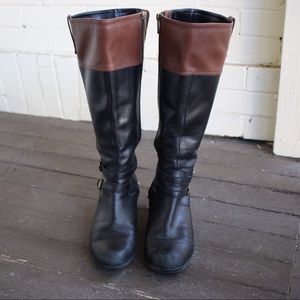 Bandolino Leather Riding Boots