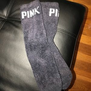Pink Fuzzy Socks