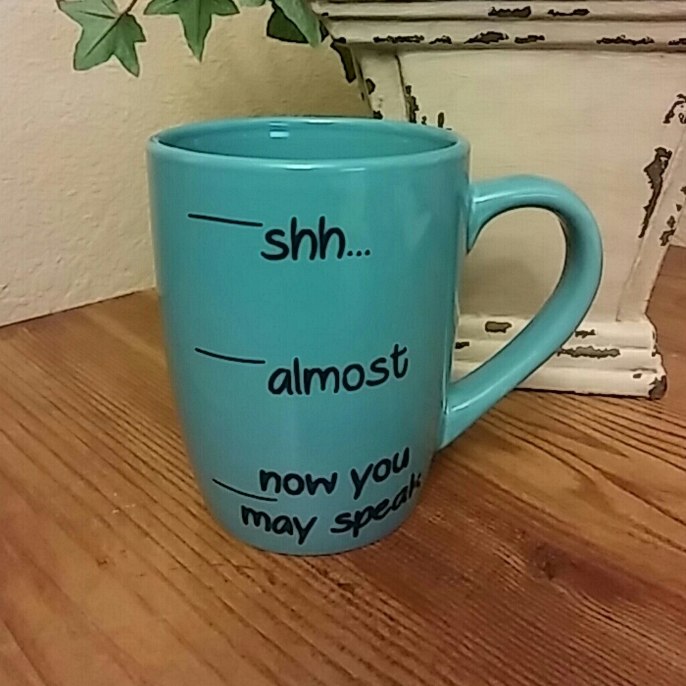 Coffee first mug