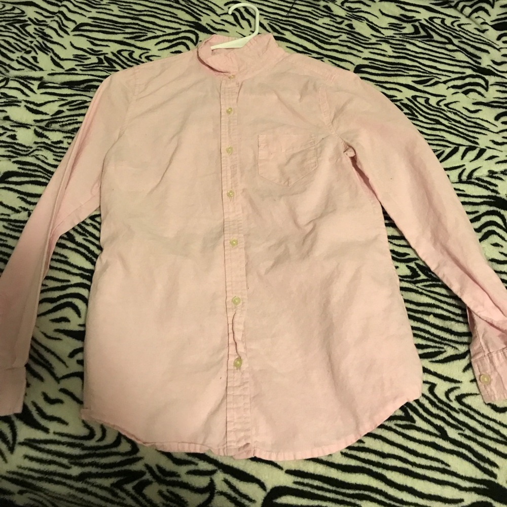 Pink Button Down Shirt