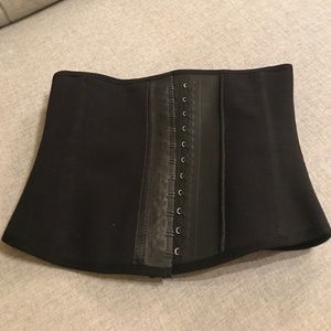 Black Boned Corset, Waist Trainer