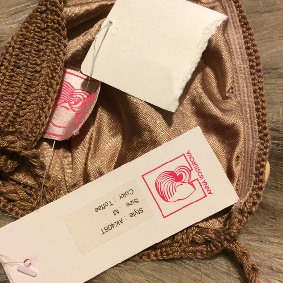 Anna Kosturvoa seashore bikini top NWT sz medium - Picture 4 of 4