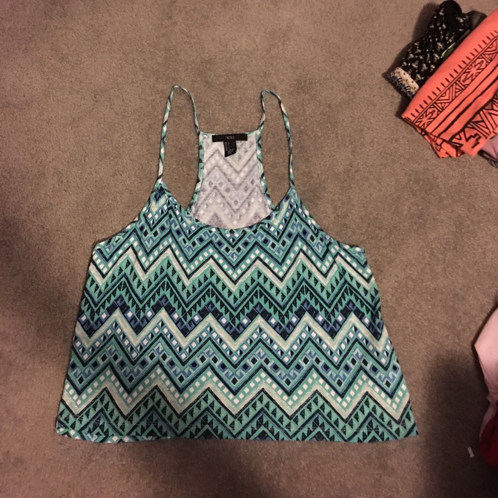Forever 21 cropped tank top