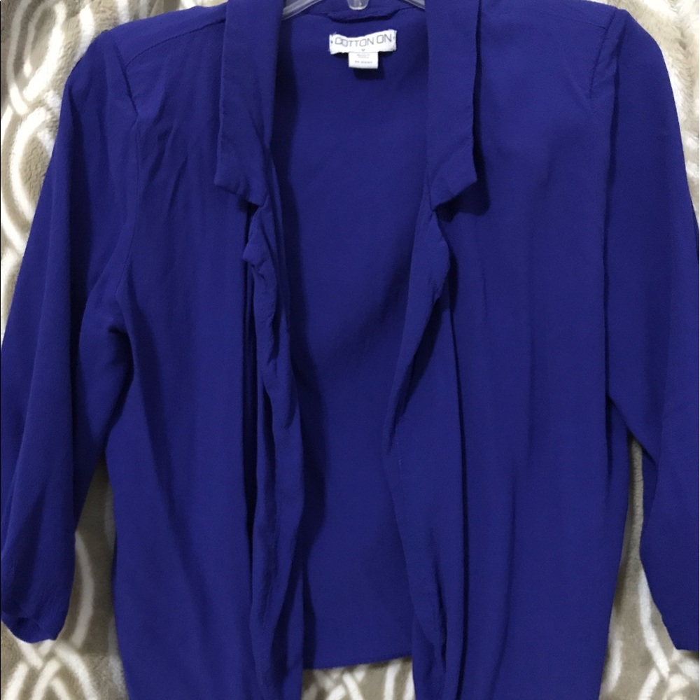 Cotton Cardigan/Blazer