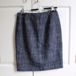 BANANA REPUBLIC PETITE Midnight Blue Pencil Skirt