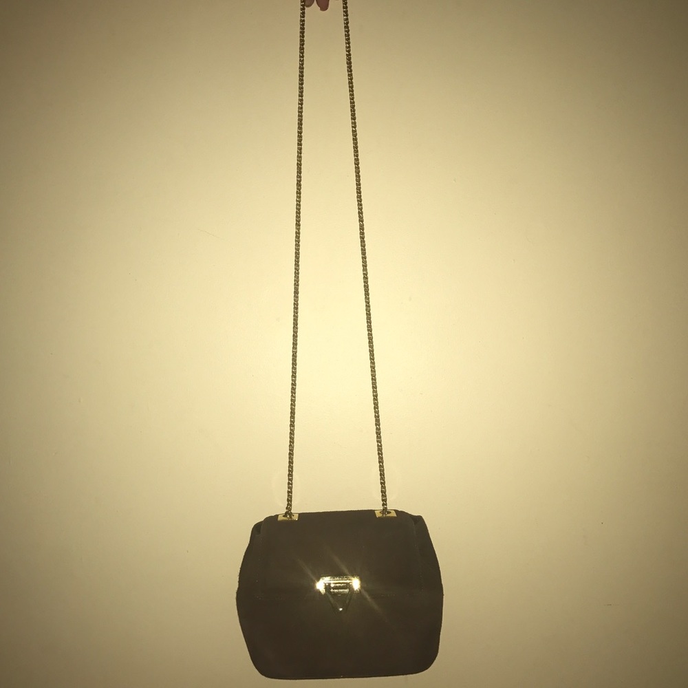 AUTHENTIC Frenchy Brown Suede Handbag