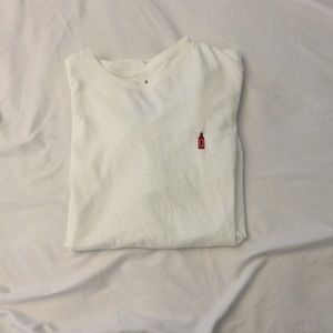 Hot sauce embroidery shirt