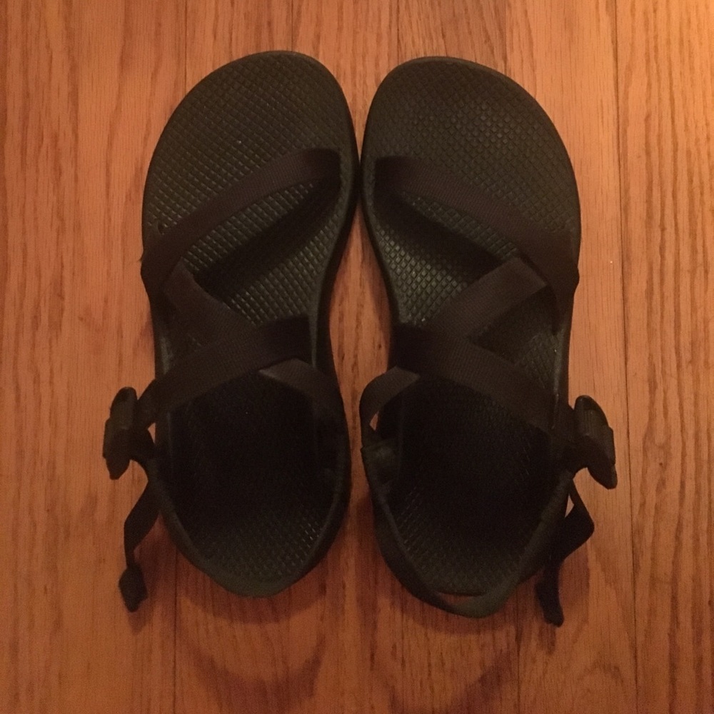 Chacos black sandals