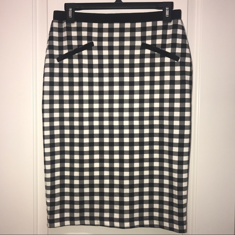 Nordstrom's Jules & Leopold Gingham skirt sz S