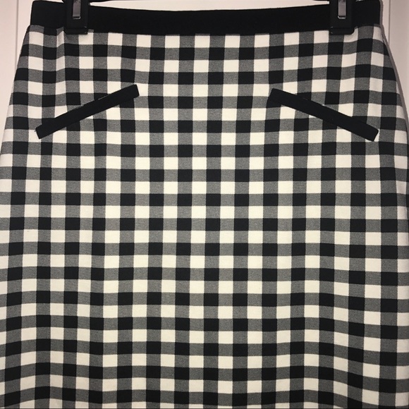 Nordstrom's Jules & Leopold Gingham skirt sz S - Picture 2 of 4