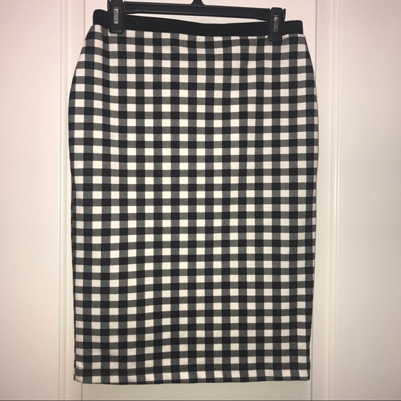 Nordstrom's Jules & Leopold Gingham skirt sz S - Picture 3 of 4
