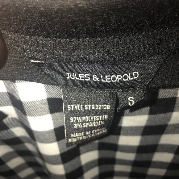 Nordstrom's Jules & Leopold Gingham skirt sz S - Picture 4 of 4