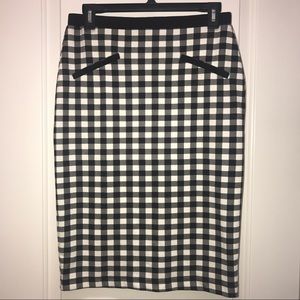 Nordstrom's Jules & Leopold Gingham skirt sz S