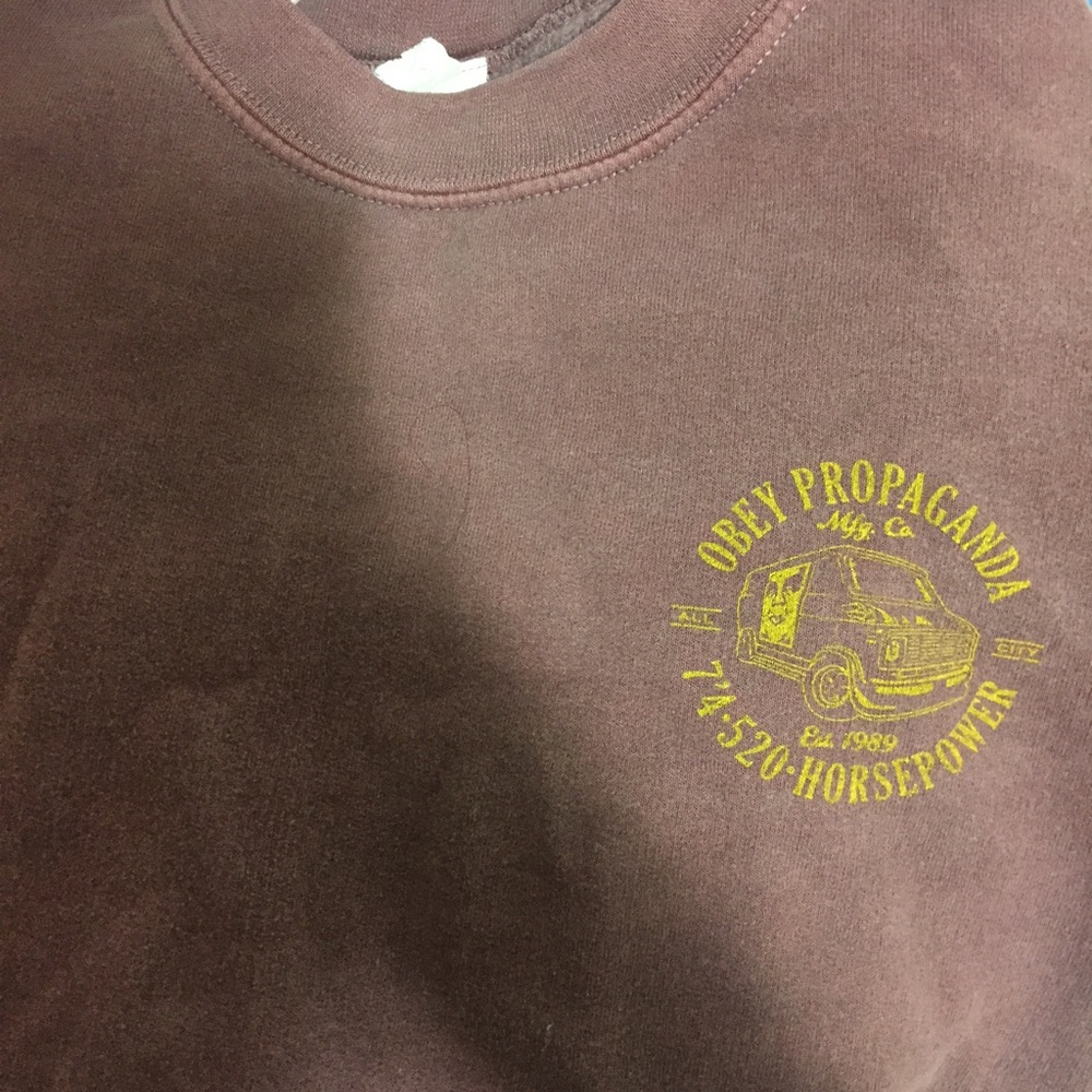 Obey crew neck