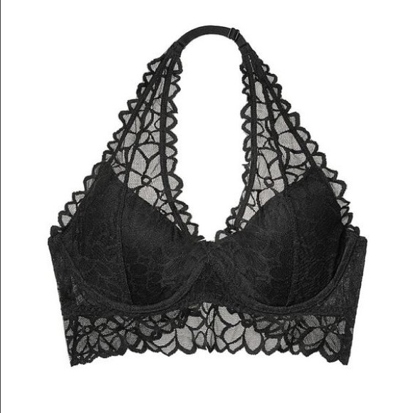 PINK Victoria's Secret Other - VS Pink Lace Halter Bralette