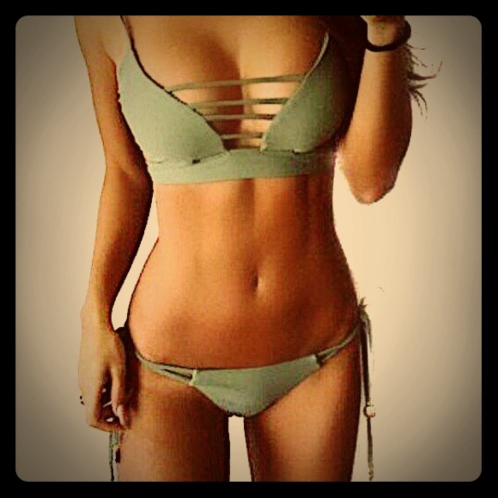 Olive Green SwimSuit