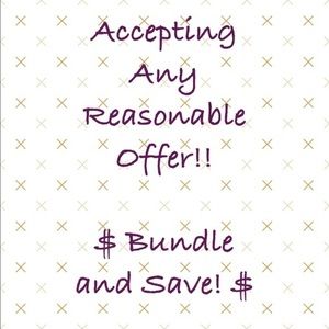 BUNDLE AND SAVE 💲💲