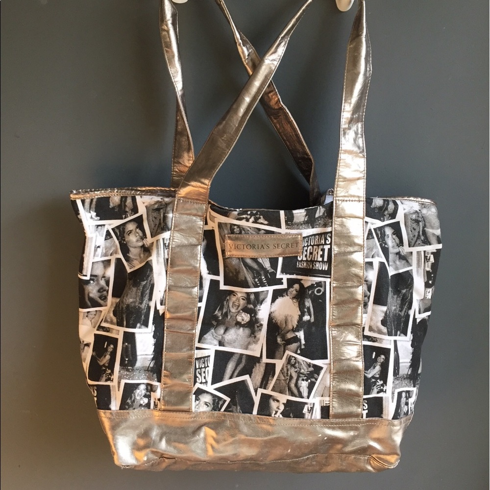 Victoria's Secret Supermodel Canvas Tote Bag
