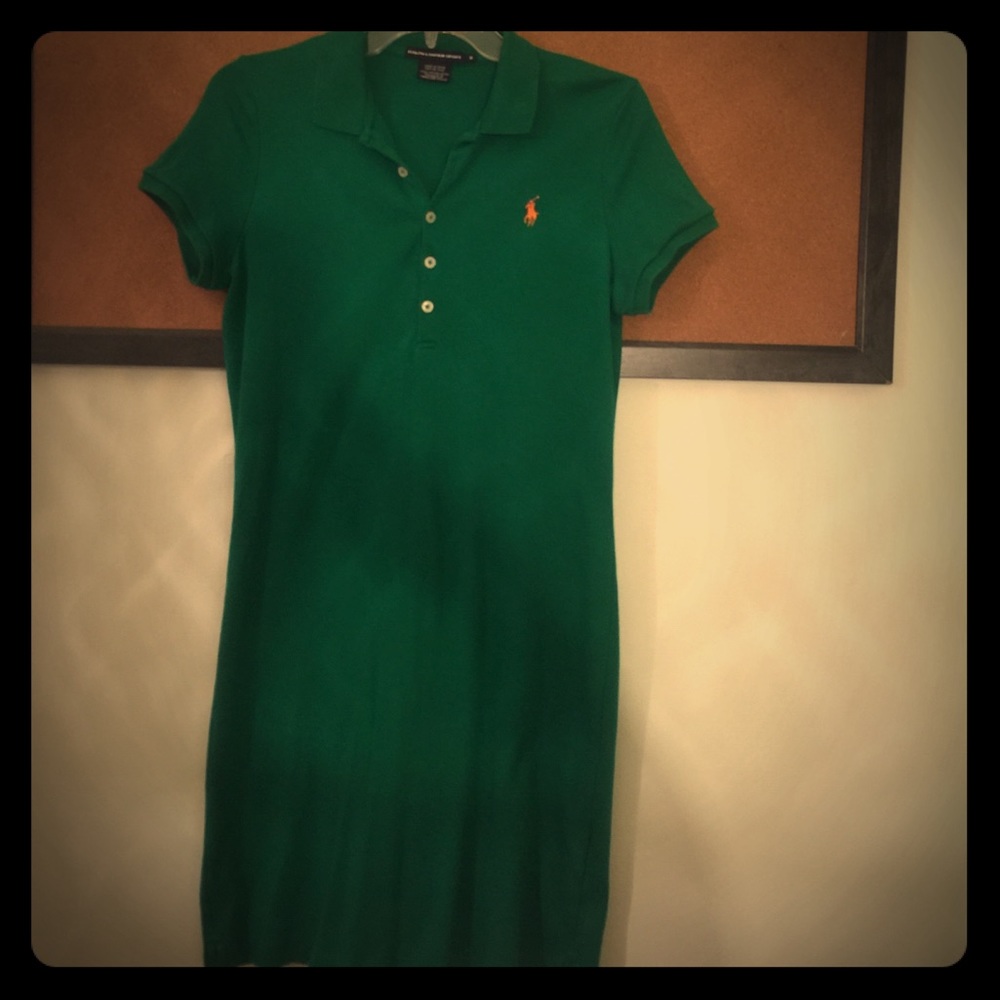 Green Polo Dress size Medium